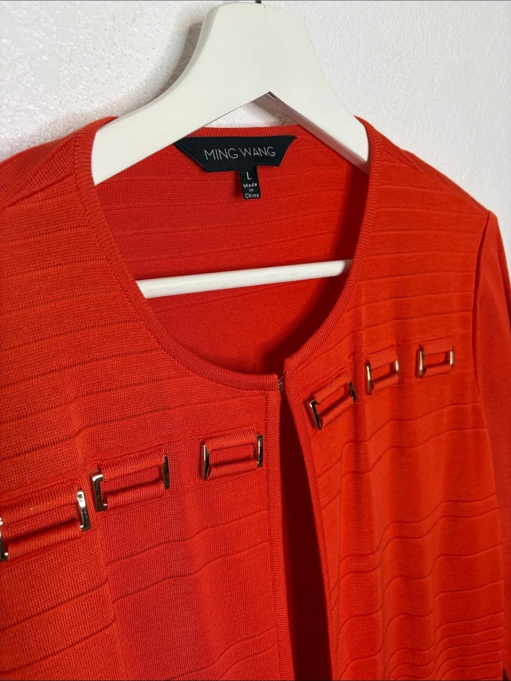 Ming Wang features knit